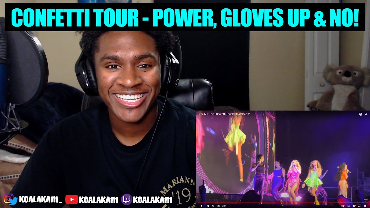 Little Mix - Power, Gloves Up & No | Confetti Tour (REACTION!)