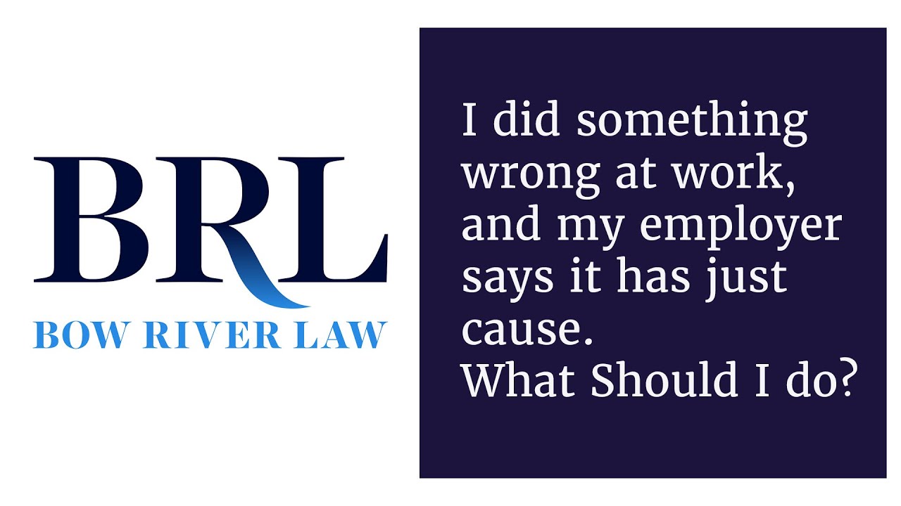 S1 E17: I did something wrong at work and my employer says it has just cause. What Should I Do?