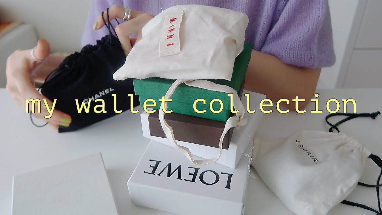 my wallet collection👛 반지갑 좋아하는 사람 모이세요!