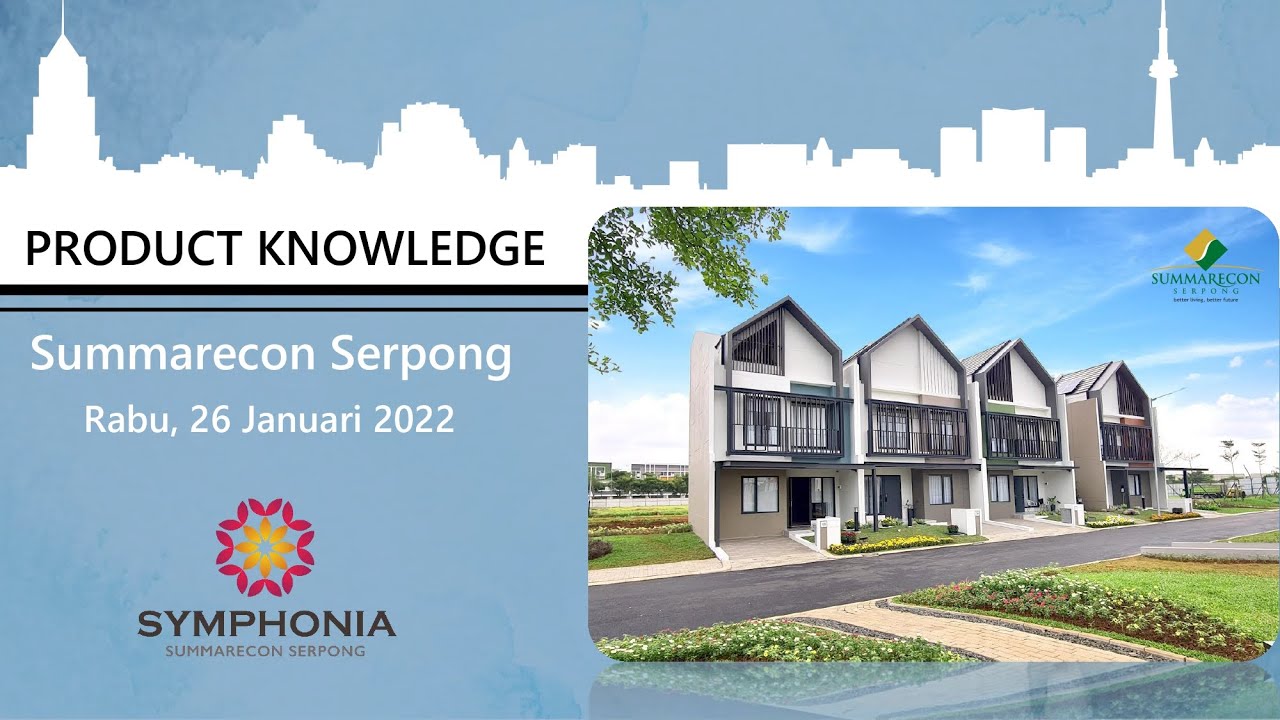 Experience The Comfort of The Real Attic only at Cluster Leonora, Summarecon Serpong, Price 1,7M