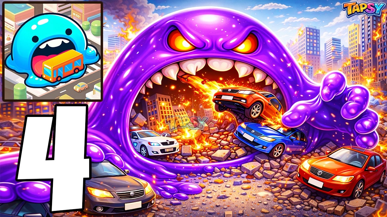 🕳️Super Big Slime Black Hole Gameplay Walkthrough Part 4 – Massive Absorption Power (Android,iOS)
