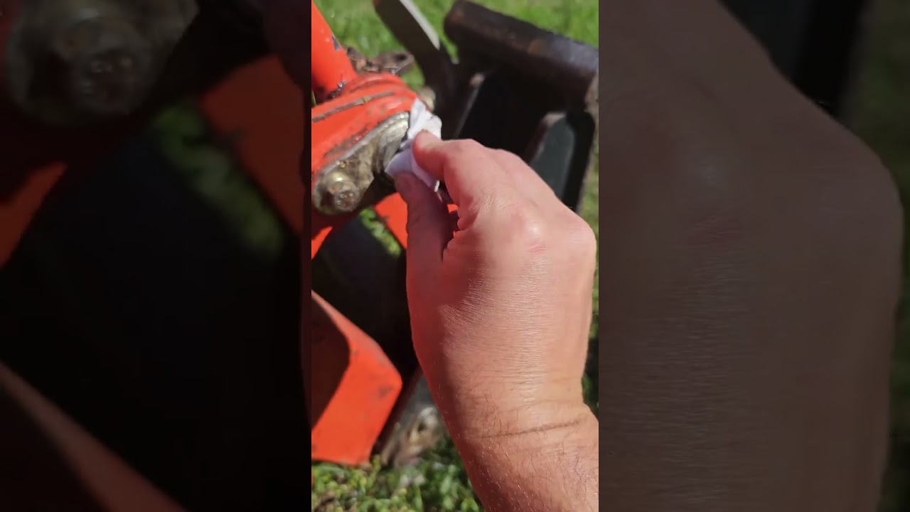 KEEP grease fittings clean! EASY!