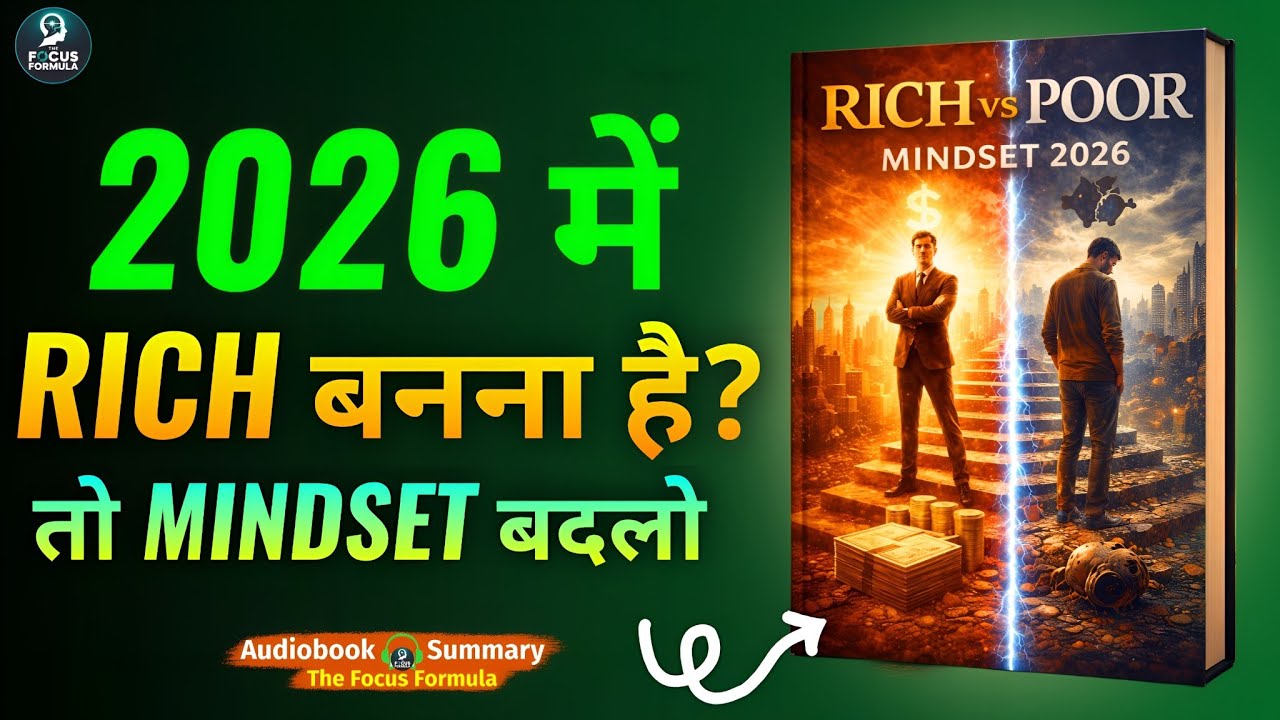 Rich vs Poor Mindset 2026 💰 | Rich banna hai? Mindset change karo | Audiobook Summary