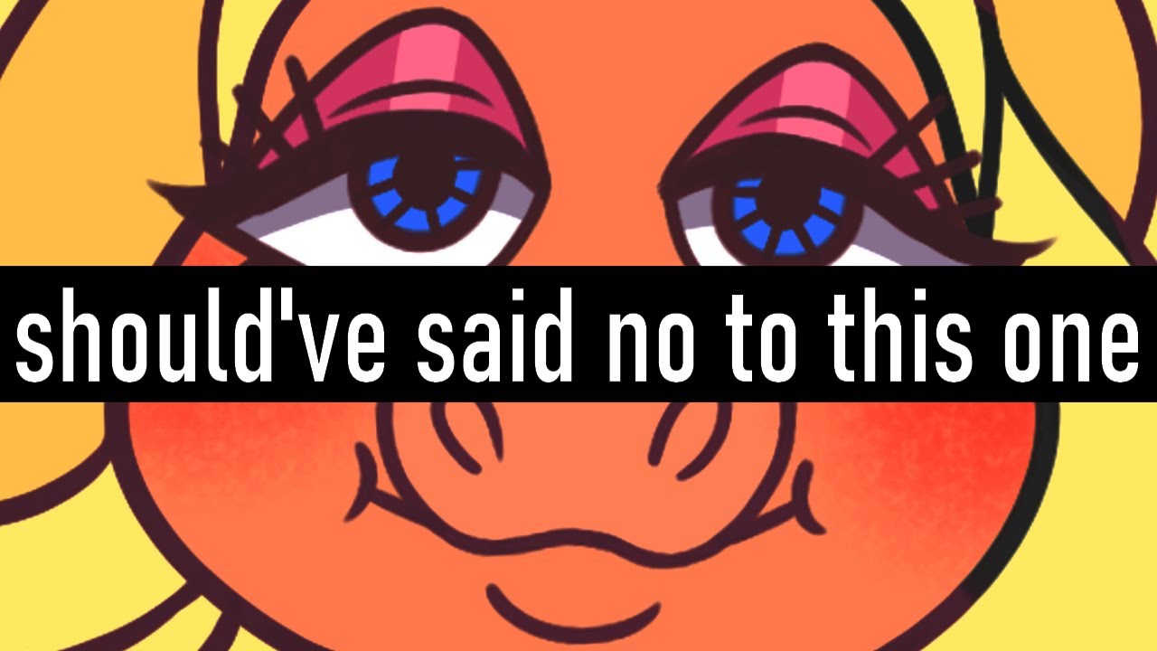 my weirdest art commission experience.