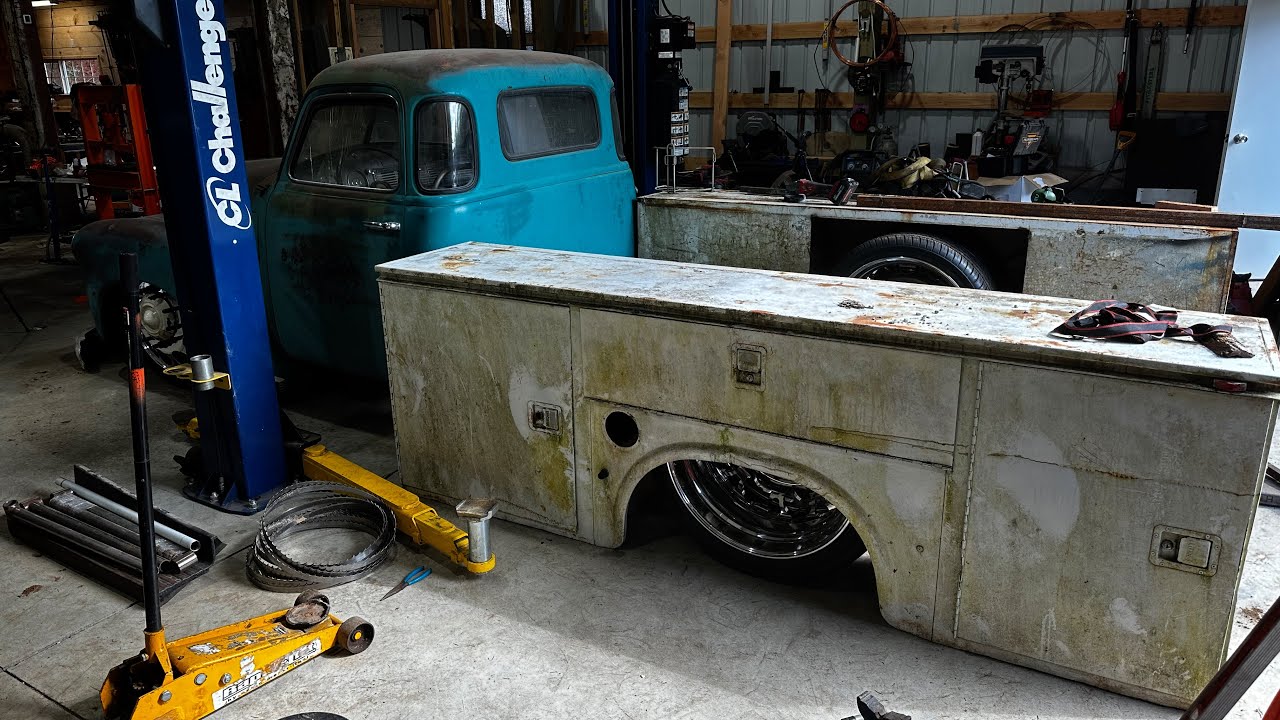 MAJOR PROGRESS! Bagged '50 Chevy Dually Build PT 6