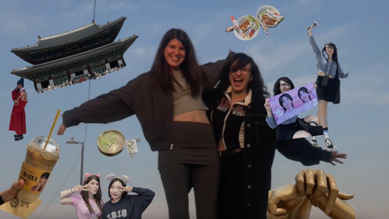 Nuestro viaje a Seúl: Comemos corazones de pollo, Elena ft los hotteoks y Clara ft SVT Follow Again