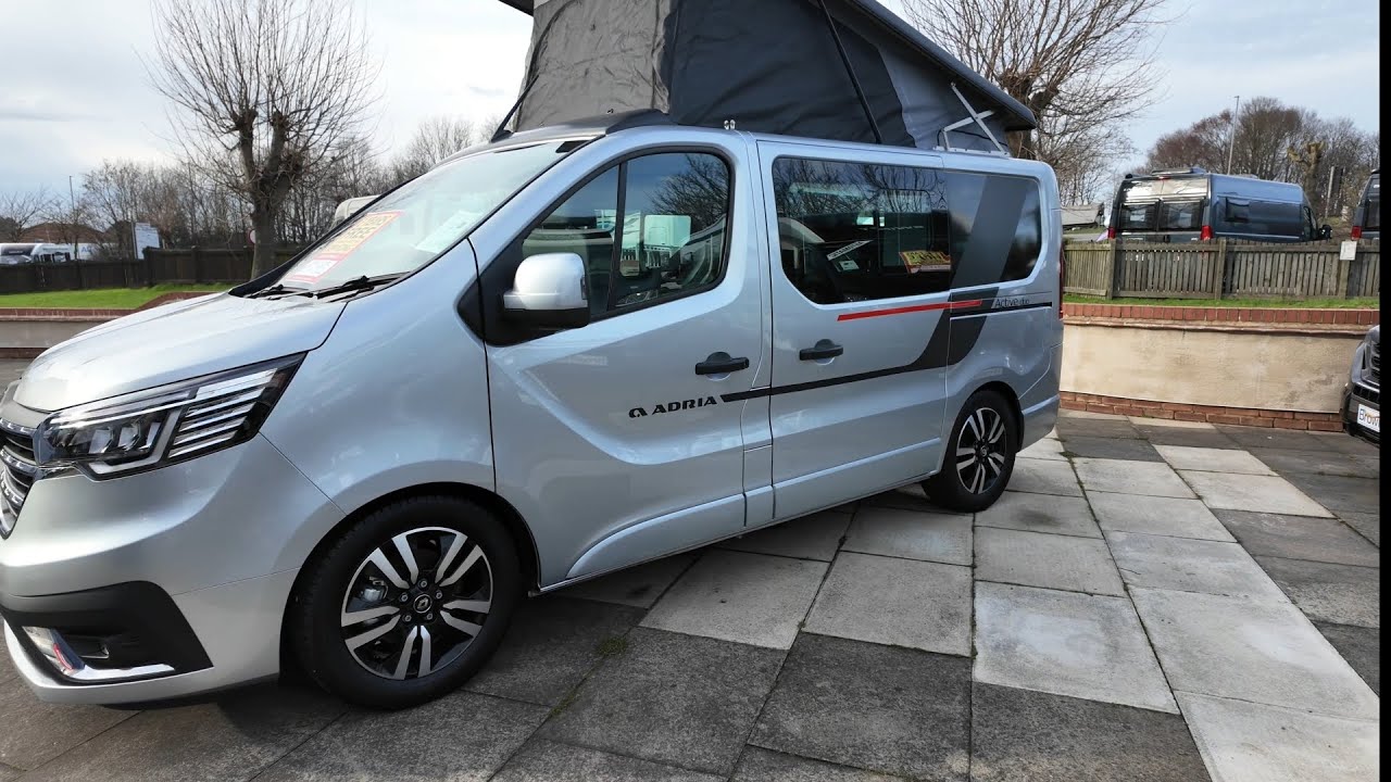 Adria Active Duo on a   Renault traffic @brownhillstv