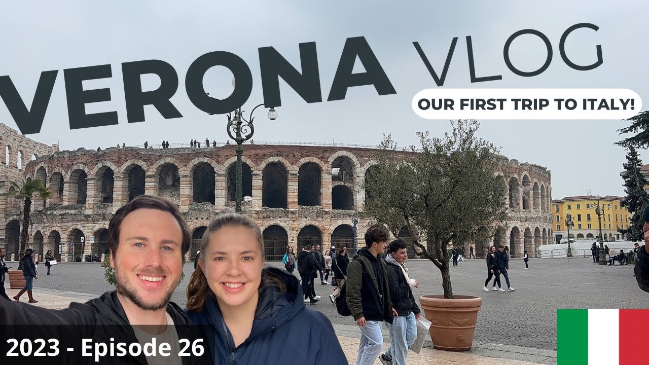 We took a SIX HOUR bus ride to Verona, Italy!!