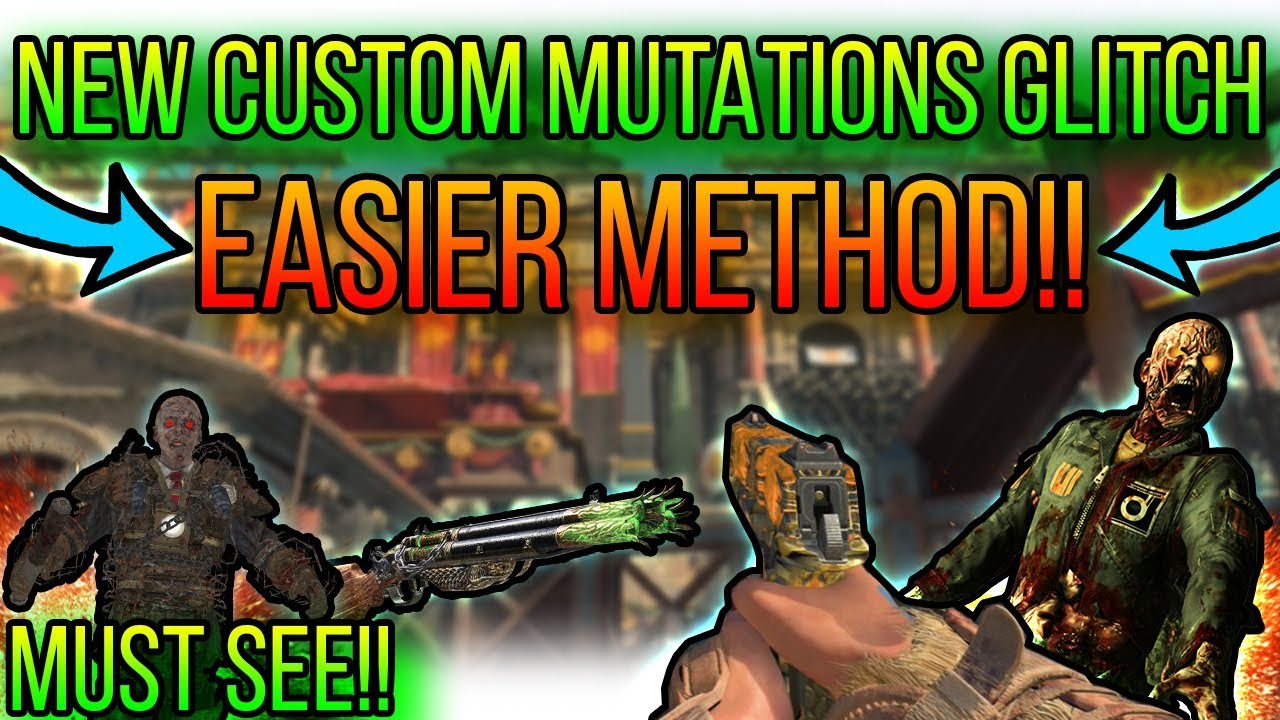 EASIER CUSTOM MUTATIONS GLITCH - EARN XP AND DO EASTER!!((PATCHED))