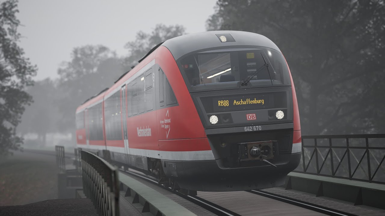 Train Sim World 5 | Maintalbahn | RB 88 (23320) Miltenberg to Aschaffenburg Hbf | 4K