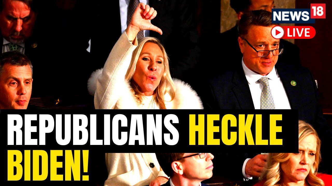 Republicans Heckle Biden During State of the Union Speech 2023 | Biden State Of The Union Speech