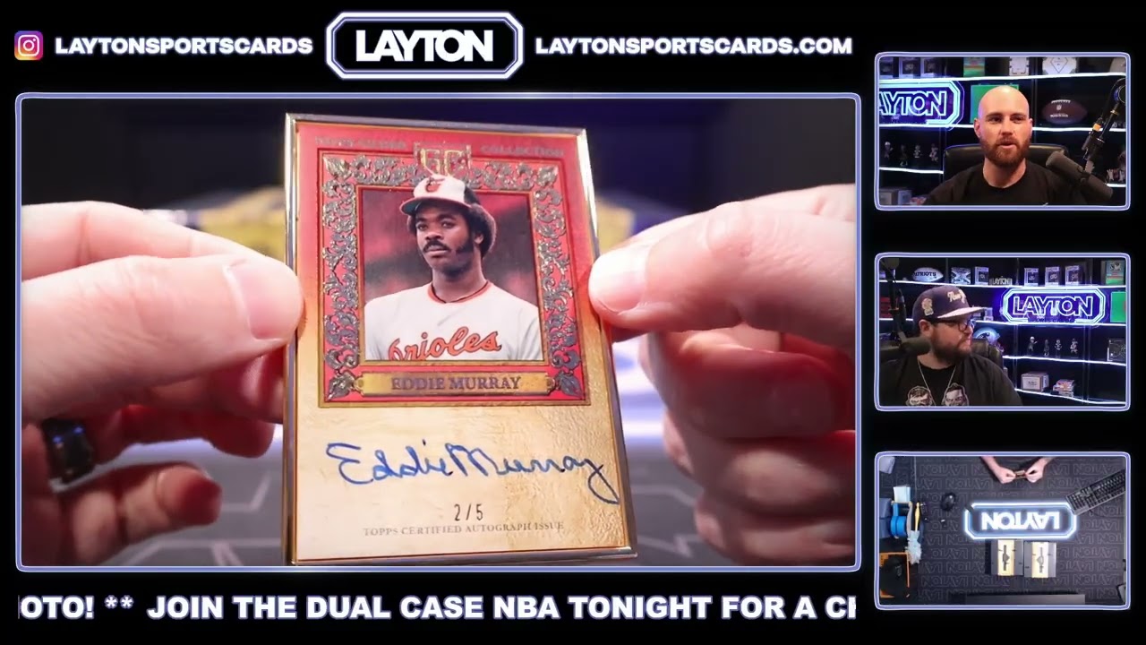 Коллекция бейсбольных карточек Topps Gilded Collection 2025 года, 4 коробки, вскрытие кейса № 33.