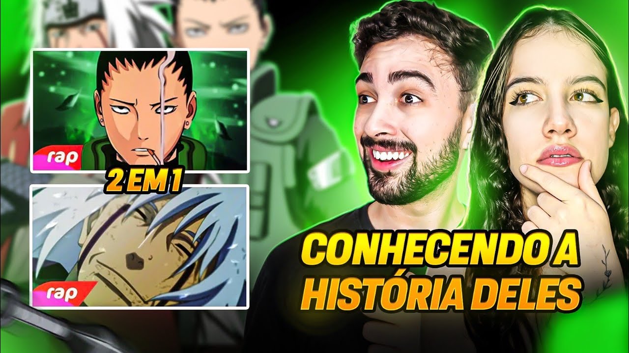 REAGIMOS ao Rap do Shikamaru e Rap do Jiraiya | 7 Minutoz React 2 em 1