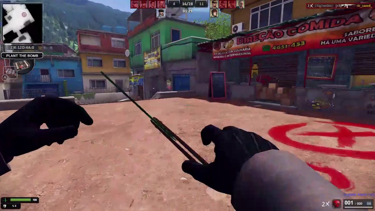 Zula Europe Sabotage 1v5 ACE Clutch |SigZombie|