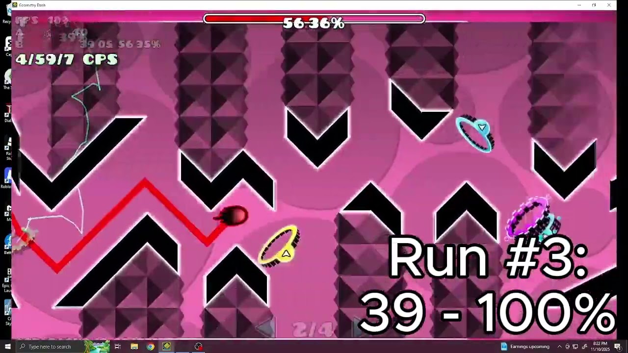 3 runs