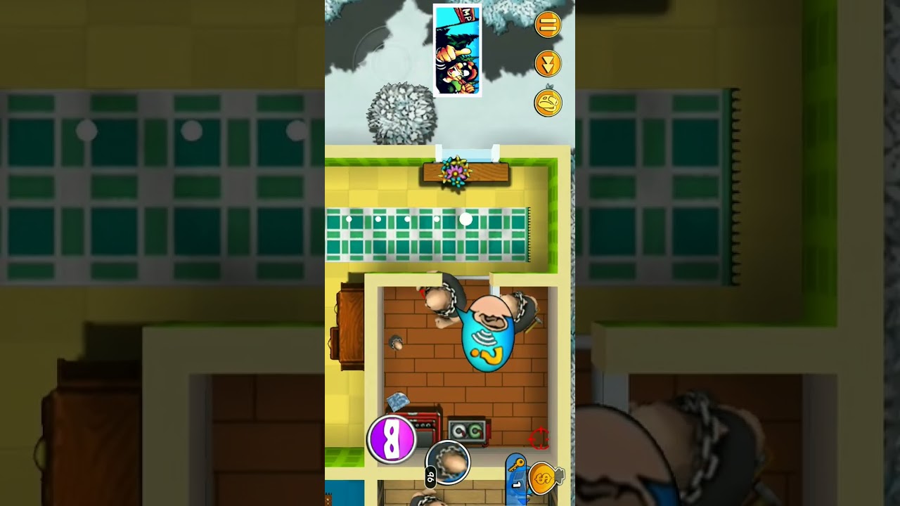 Robbery Bob 1 Playing with a suit   Biff and button  Biff 👮&zwj;♂️✔