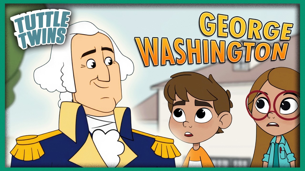 Young Washington Adventure | Tuttle Twins Learn from George Washington | Educational