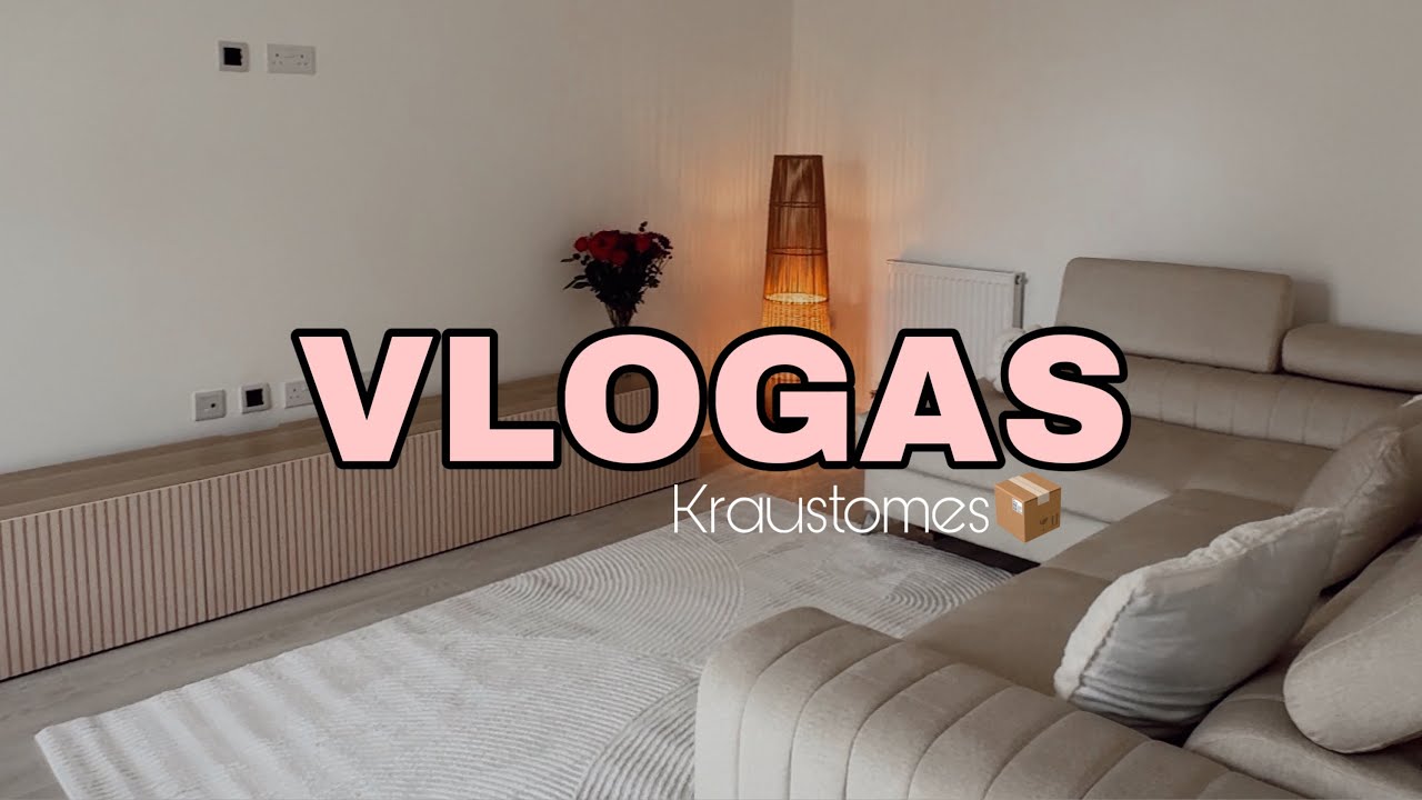 Kraustomes i naujus namus 🏡 nauji namo pirkinukai 🙈🛍️