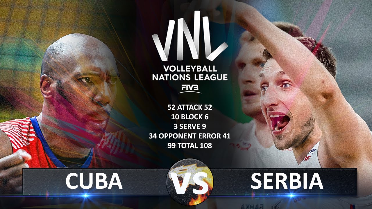 Cuba vs Serbia | Men's VNL 2024