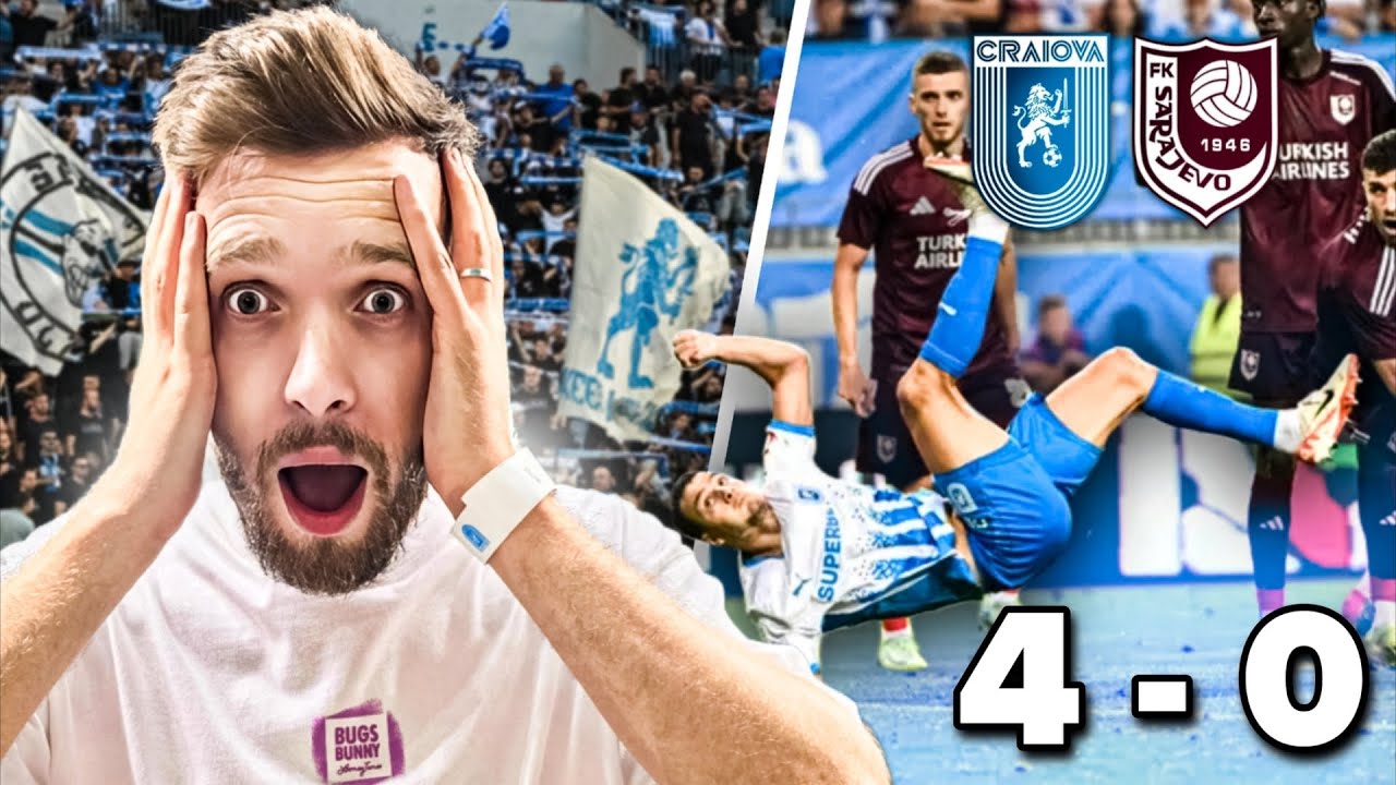 HATTRICK SENZATIONAL SI CRAIOVA FACE SPECTACOL IN EUROPA CU SARAJEVO