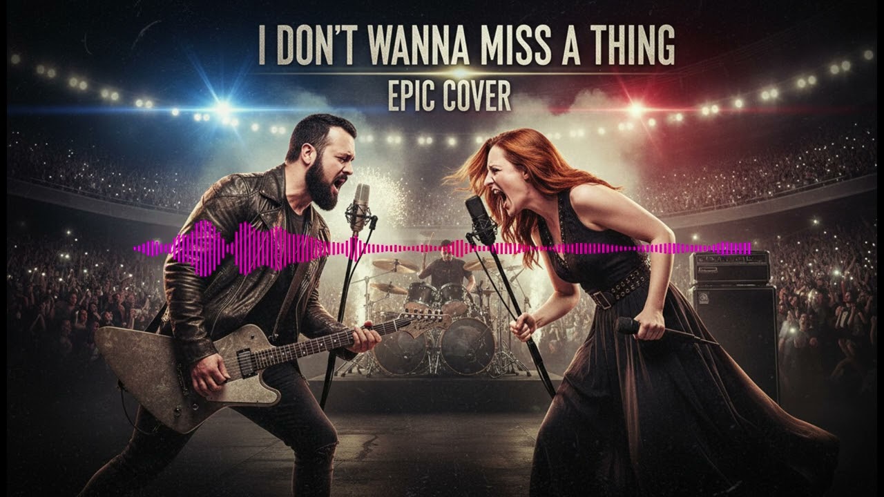 I DON´T WANNA MISS A THING #aerosmithcover #idontwannamissathing #numetal #epicmetal #gothicmetal