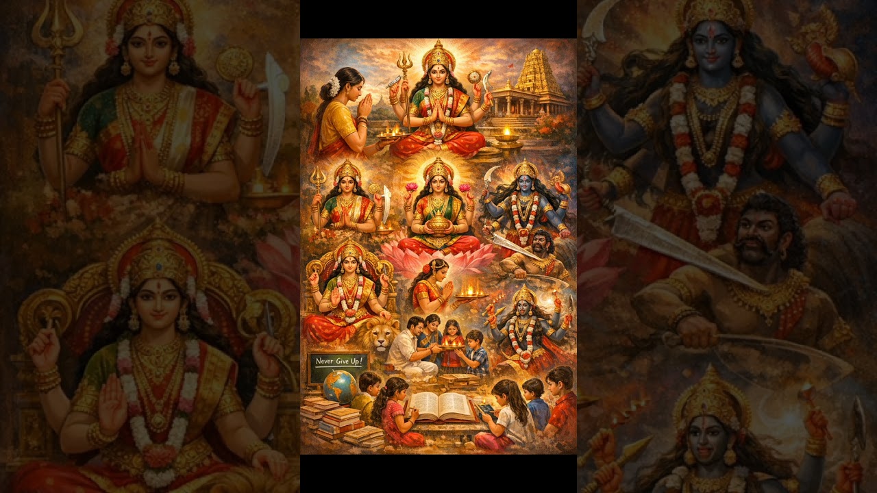 ತಾಯಿ ಚಾಮುಂಡೇಶ್ವರಿ || Chamundeshwari Devi Kannada Devotional Song | Lyrics Video