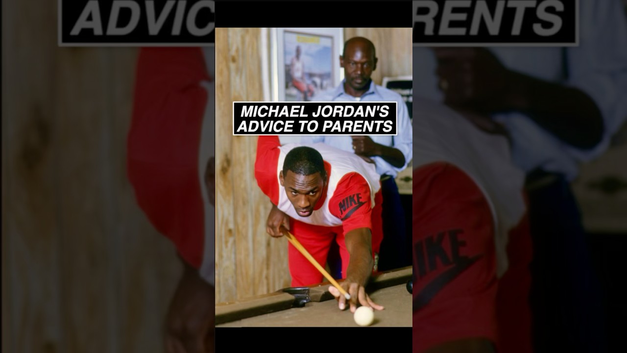 Michael Jordan&rsquo;s advice to parents of athletes #parenting #athlete #parentingtips #growthmindset