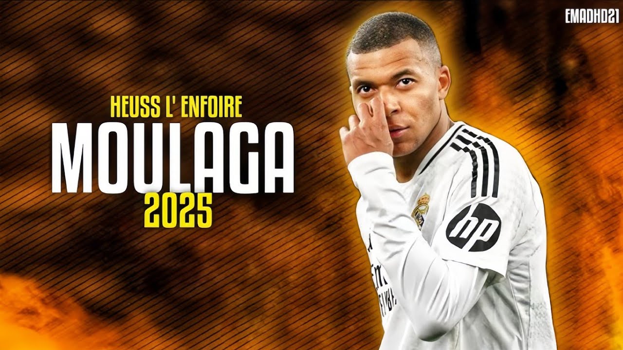 Kylian Mbapp&eacute; ▶ MOULAGA - Speed up ( Heuss L' Enfoire ) - Goals & Skills | HD 2025