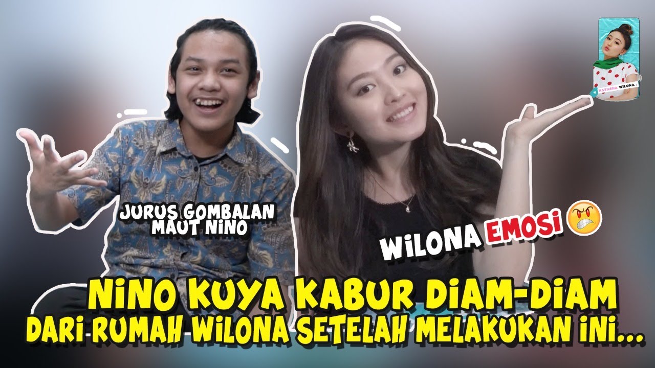 NINO KUYA KABUR DIAM-DIAM DARI RUMAH WILONA SETELAH MELAKUKAN INI....... | #wilonaprankamu