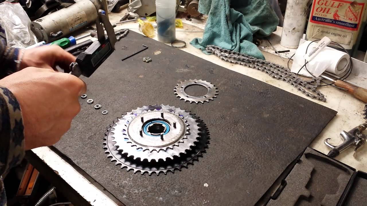 Dual Range Sprocket Stack for Sick-Bike-Parts shift kit