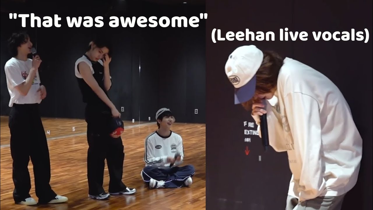 BOY NEXT DOOR members are impressed with leehan live vocals in (l i f e i s c o o l) song.
