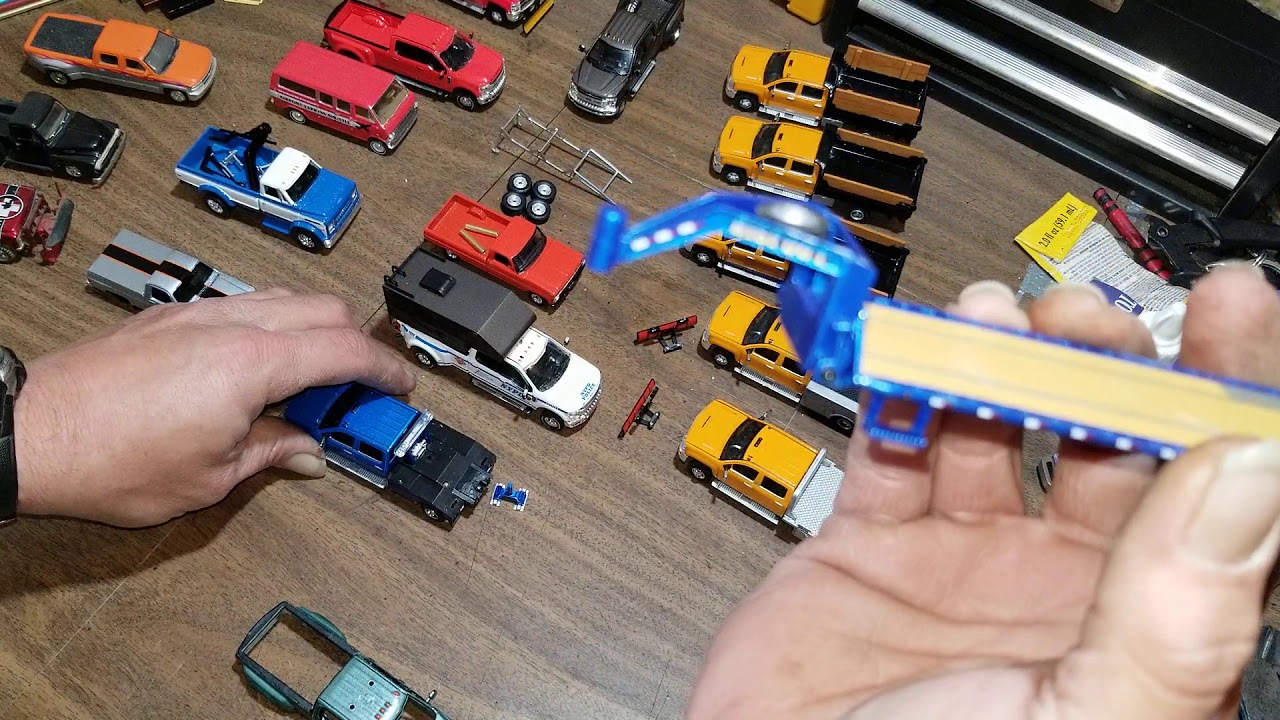 Custom truck mods Greenlight diecast