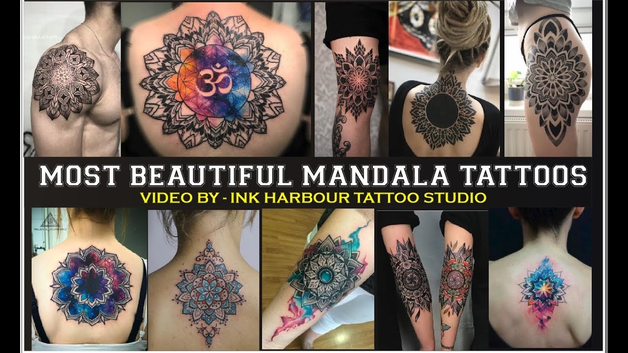 MANDALA TATTOOS, BEAUTIFUL MANDALA TATTOOS FOR GIRLS, MANDALA TATTOO FOR MEN, MANDALA DESIGNS HD