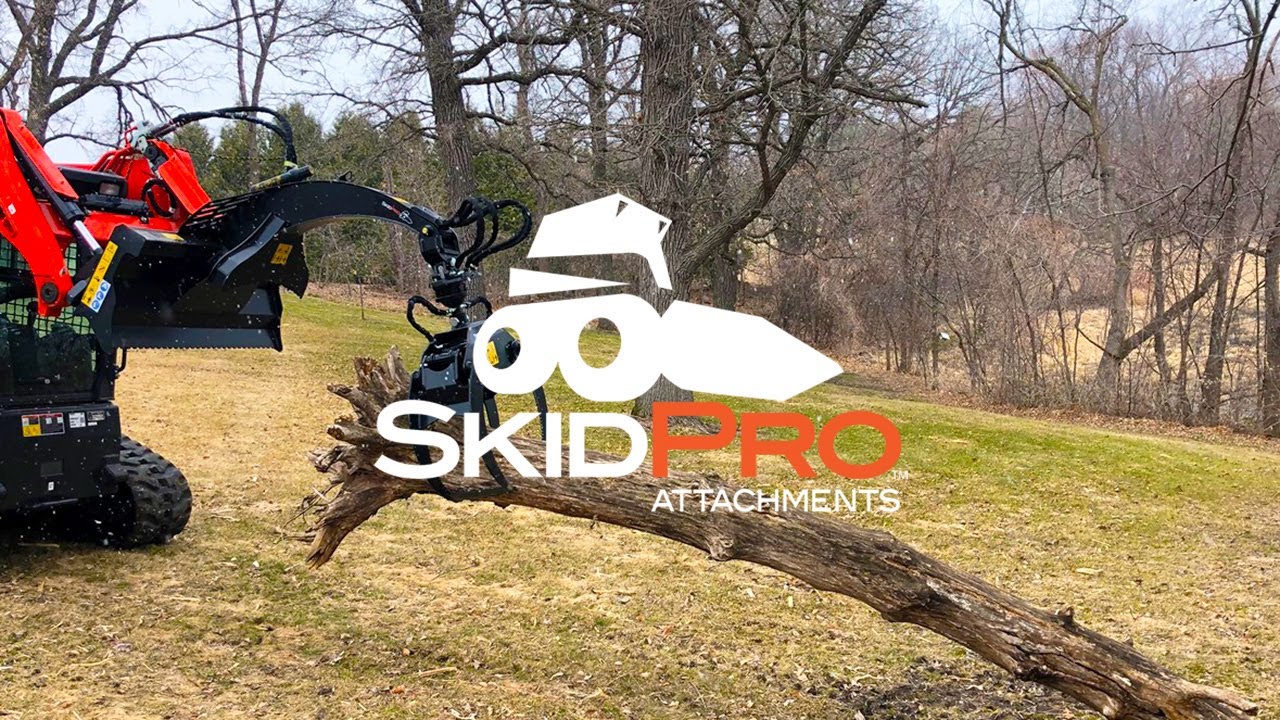 Skid Pro Skid Steer Log Grapple Boulder Grapple