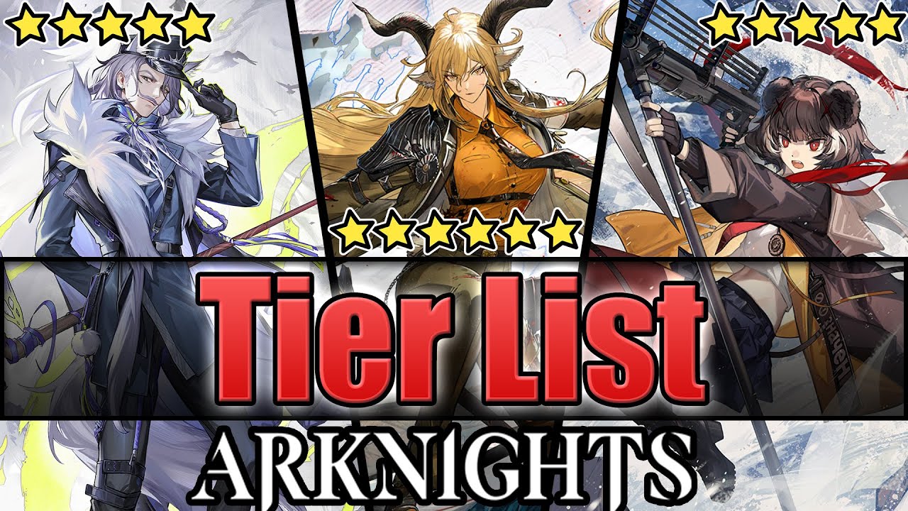 Tier List - Degenbrecher/Leto/Harold 21/06/2024 - Arknights [Global Server]
