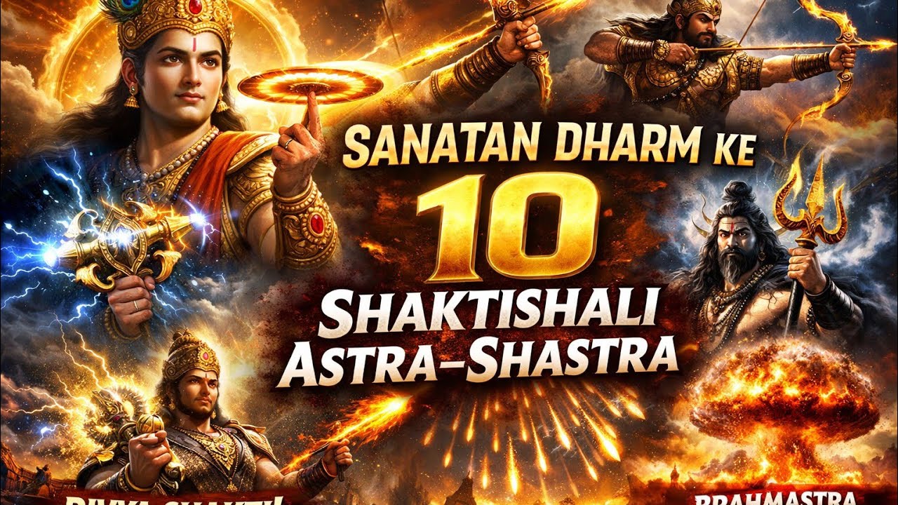 10 शक्तिशाली अस्त्र जो बदल सकते हैं इतिहास | Incredible Astra Shastr 🤔
