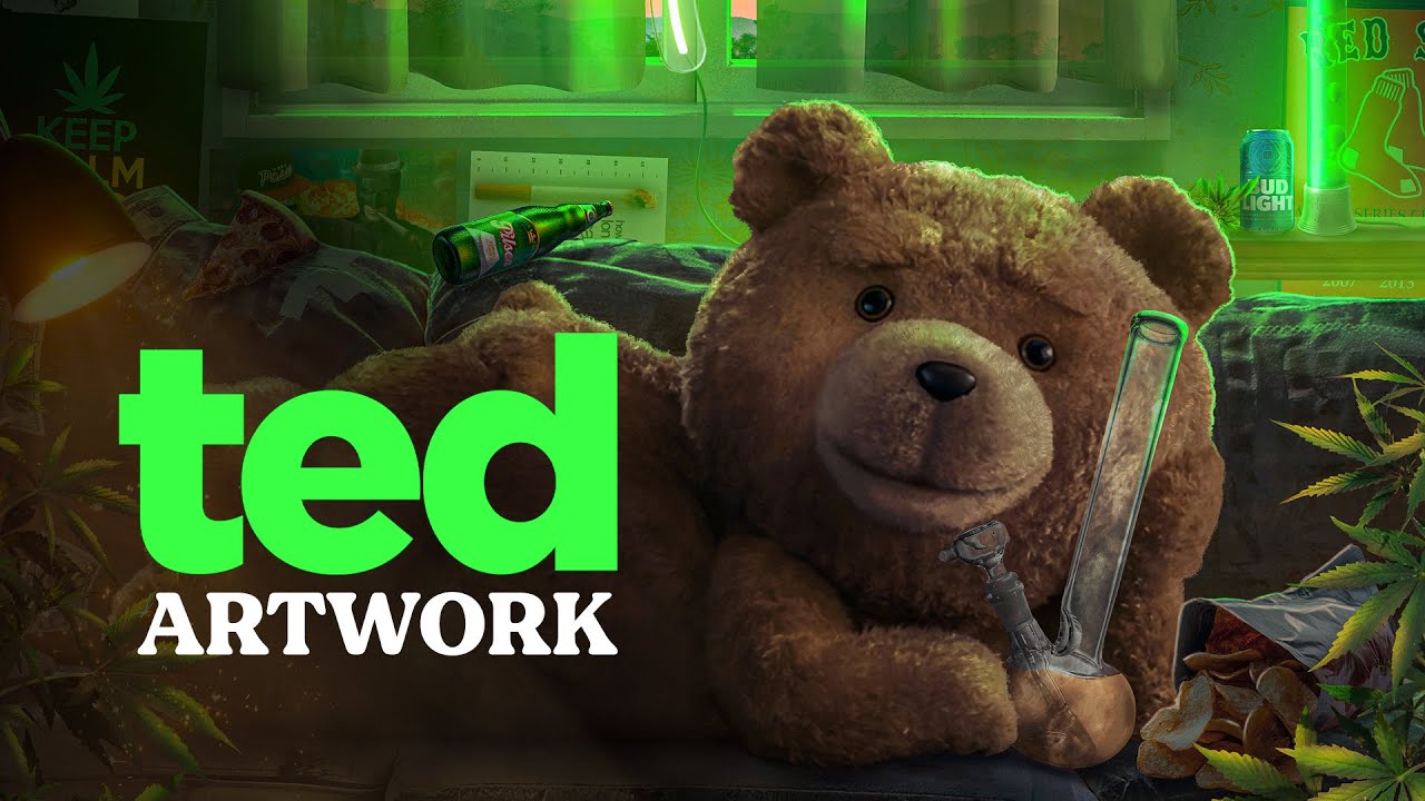 TED || Photoshop Artwork (Speed Art)