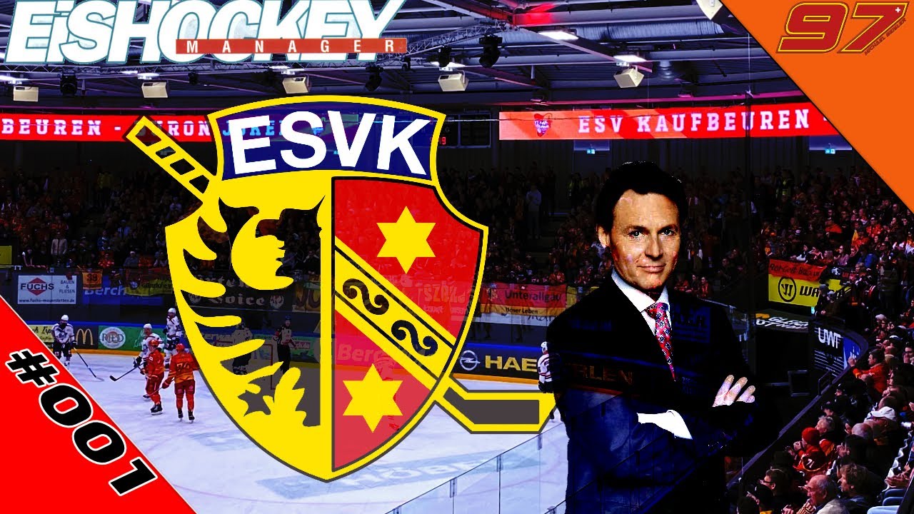 Eishockey Manager -Saison 1- [ESV Kaufbeuren] #001 Spontaner Start ins Spiel