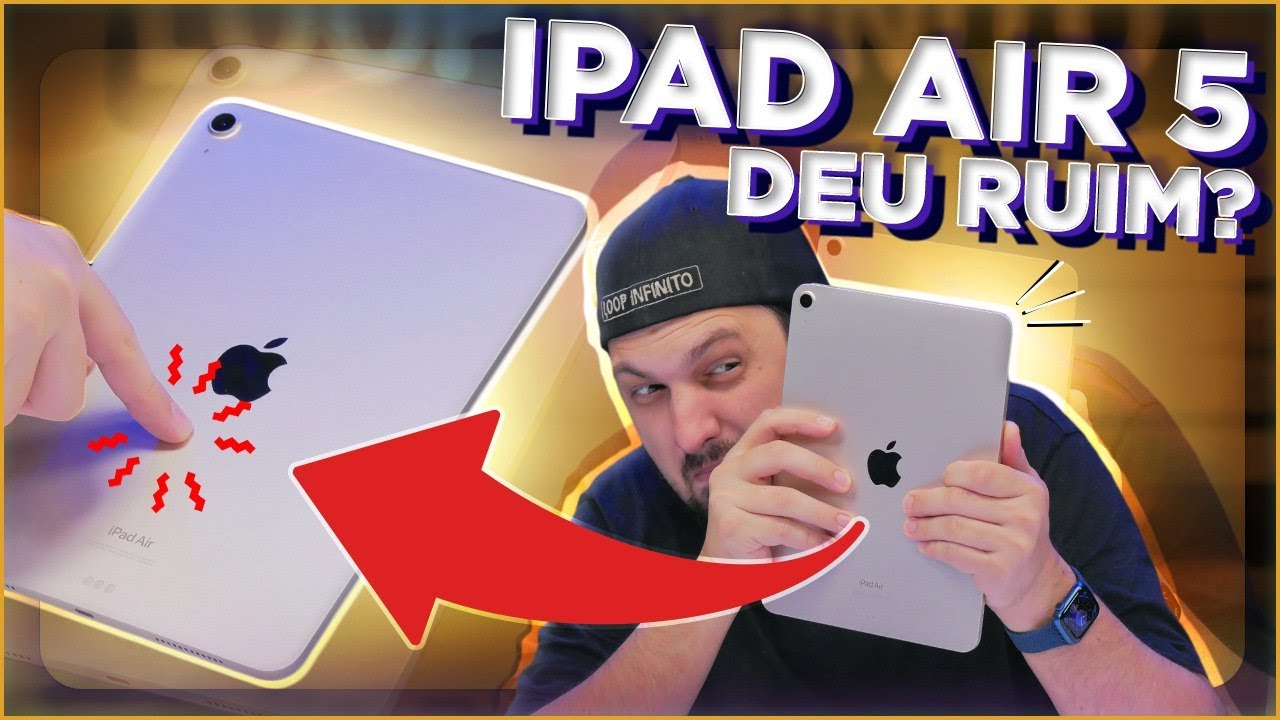 IPAD AIR 5 COM CHIP M1: TEM ALGUMA COISA ERRADA...