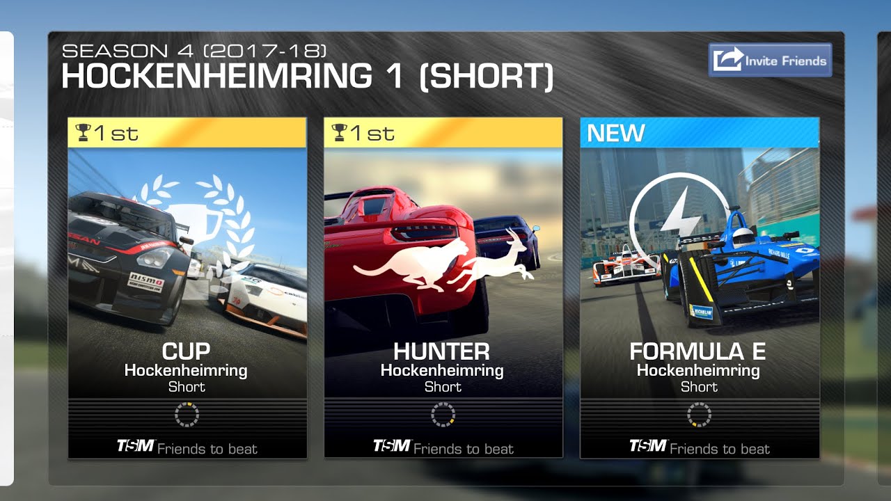 Real Racing 3 Formula E Season 4 (2017-18) 1c Formula E @ Hockenheimring