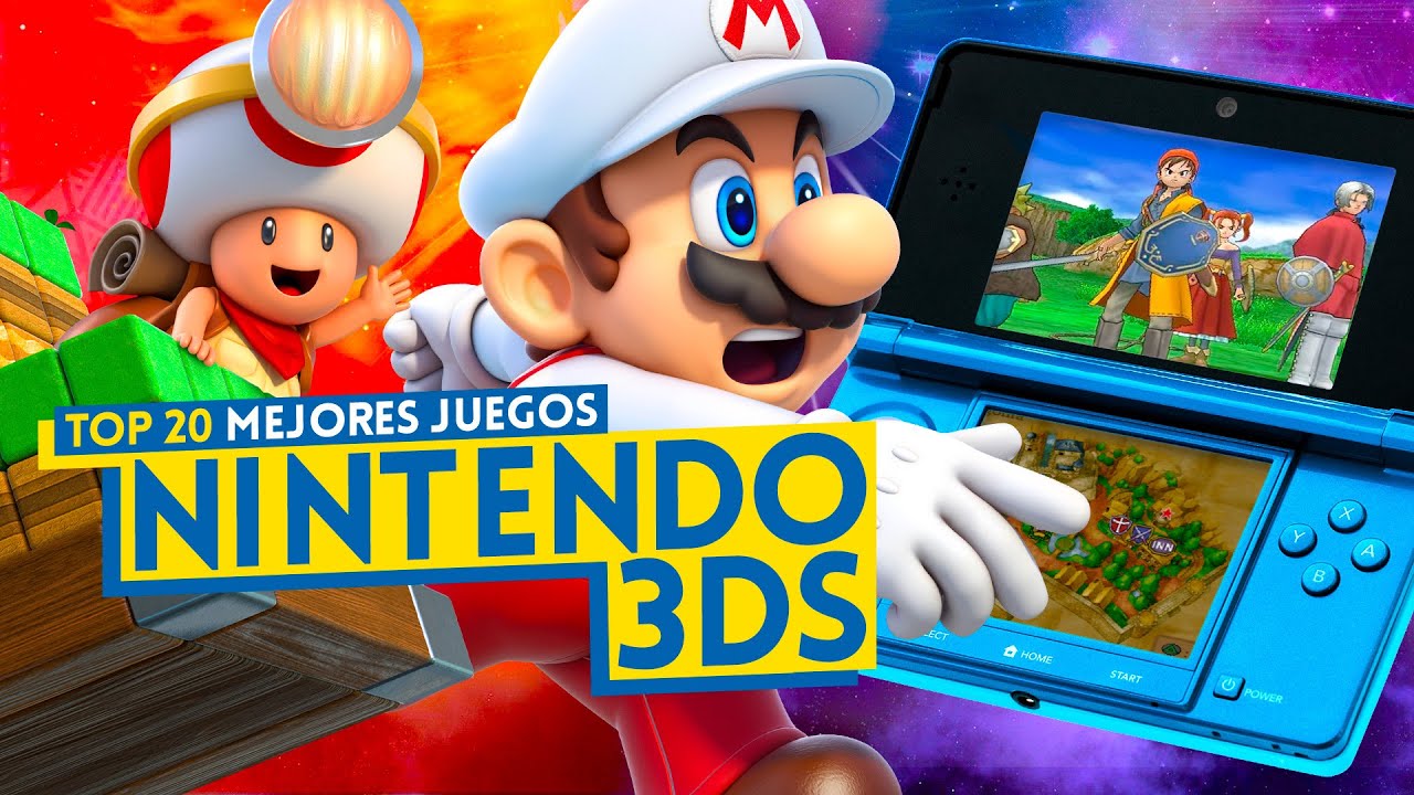 Los MEJORES JUEGOS de NINTENDO 3DS - TOP 20