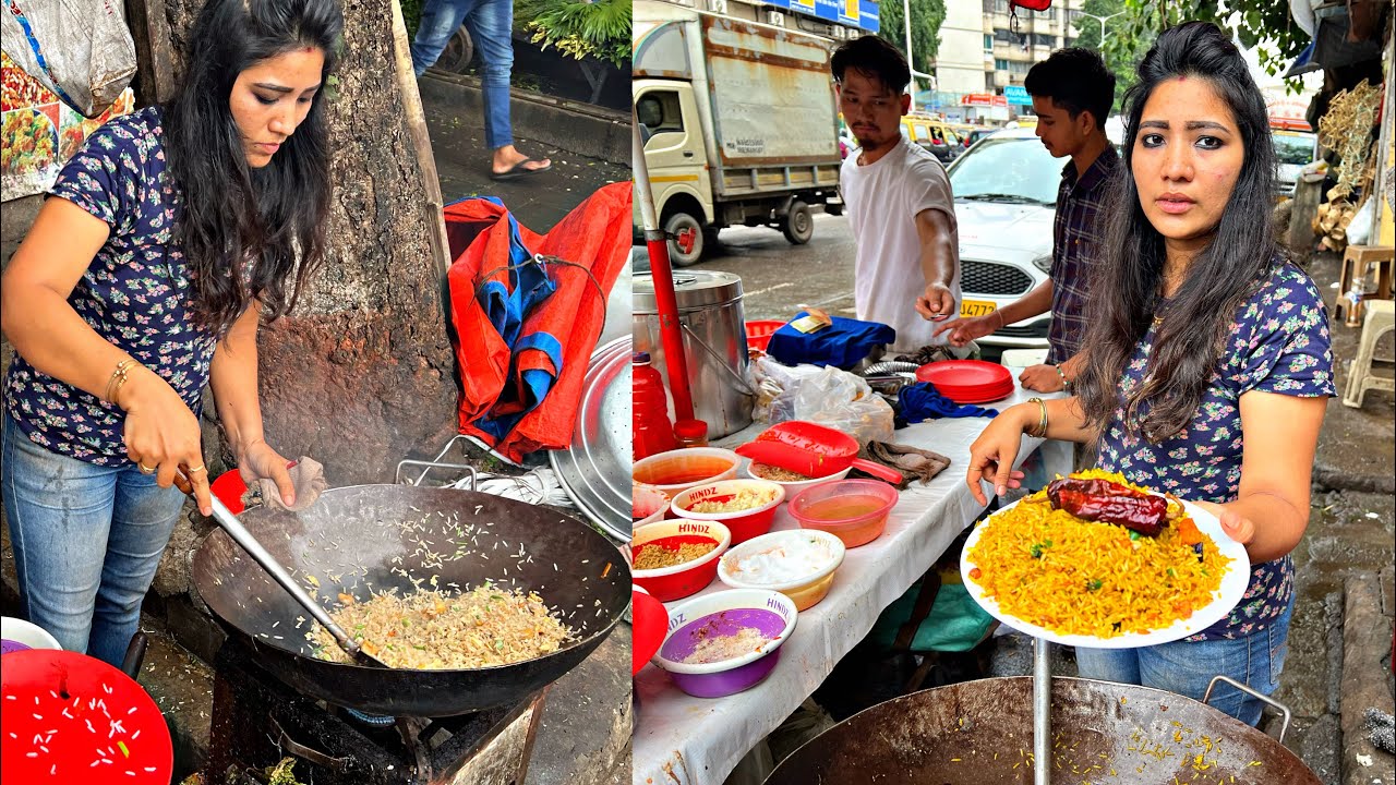 Mumbai की चाइनीज food की DON। Pinky didi। street food India