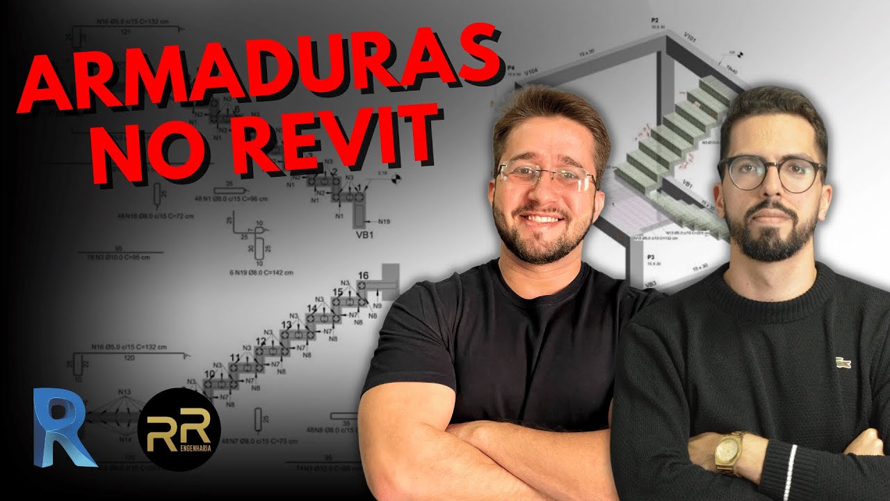#53 DETALHAMENTO DE PROJETO ESTRUTURAL NO REVIT (Partic. RR Engenharia)