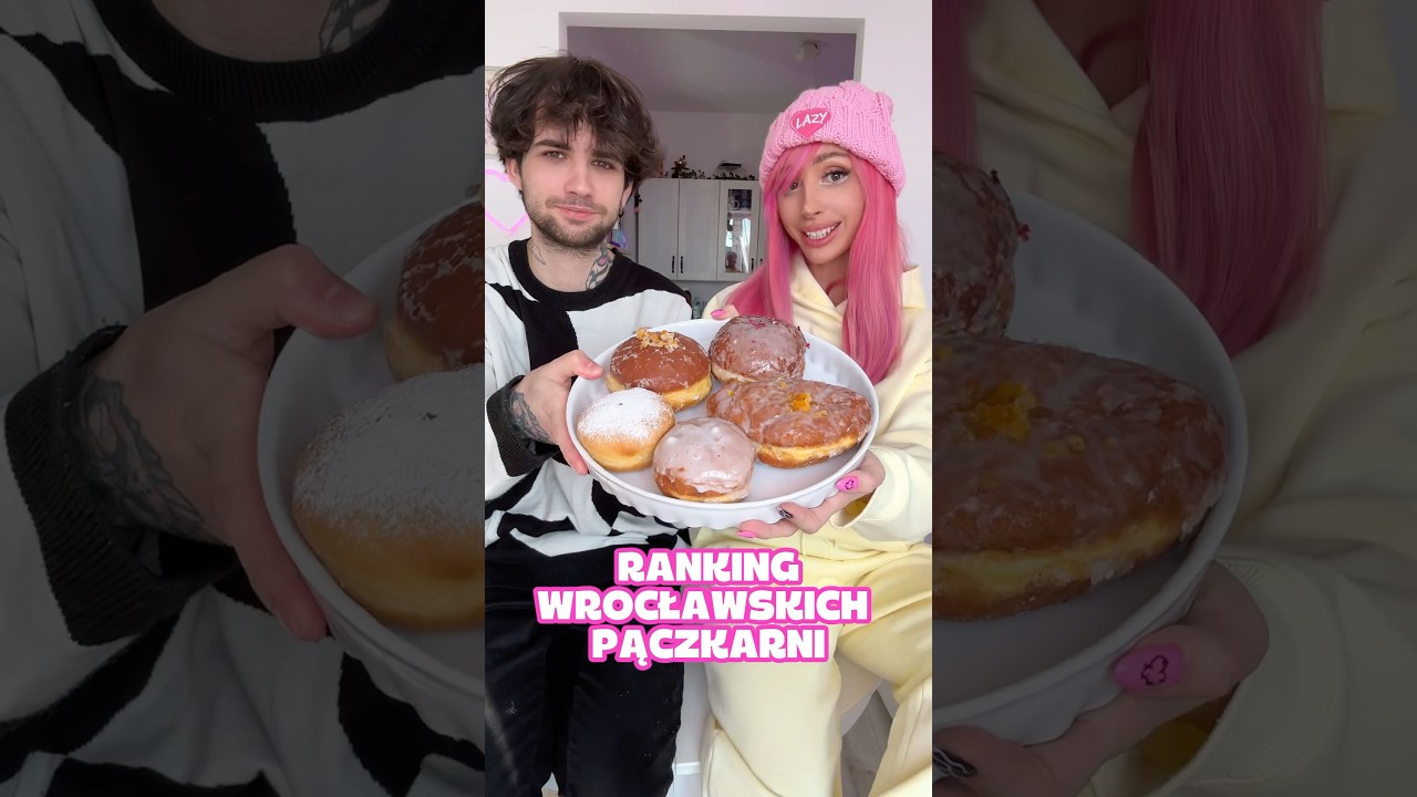 RANKING WROCŁAWSKICH PĄCZKARNI!🍩 #pączki #tłustyczwartek #wrocław #ranking #testujemy #testy