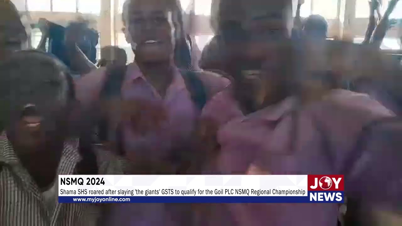 Shama SHS roared after slaying 'giants' GSTS to qualify for the Goil PLC NSMQ Regional Championship.
