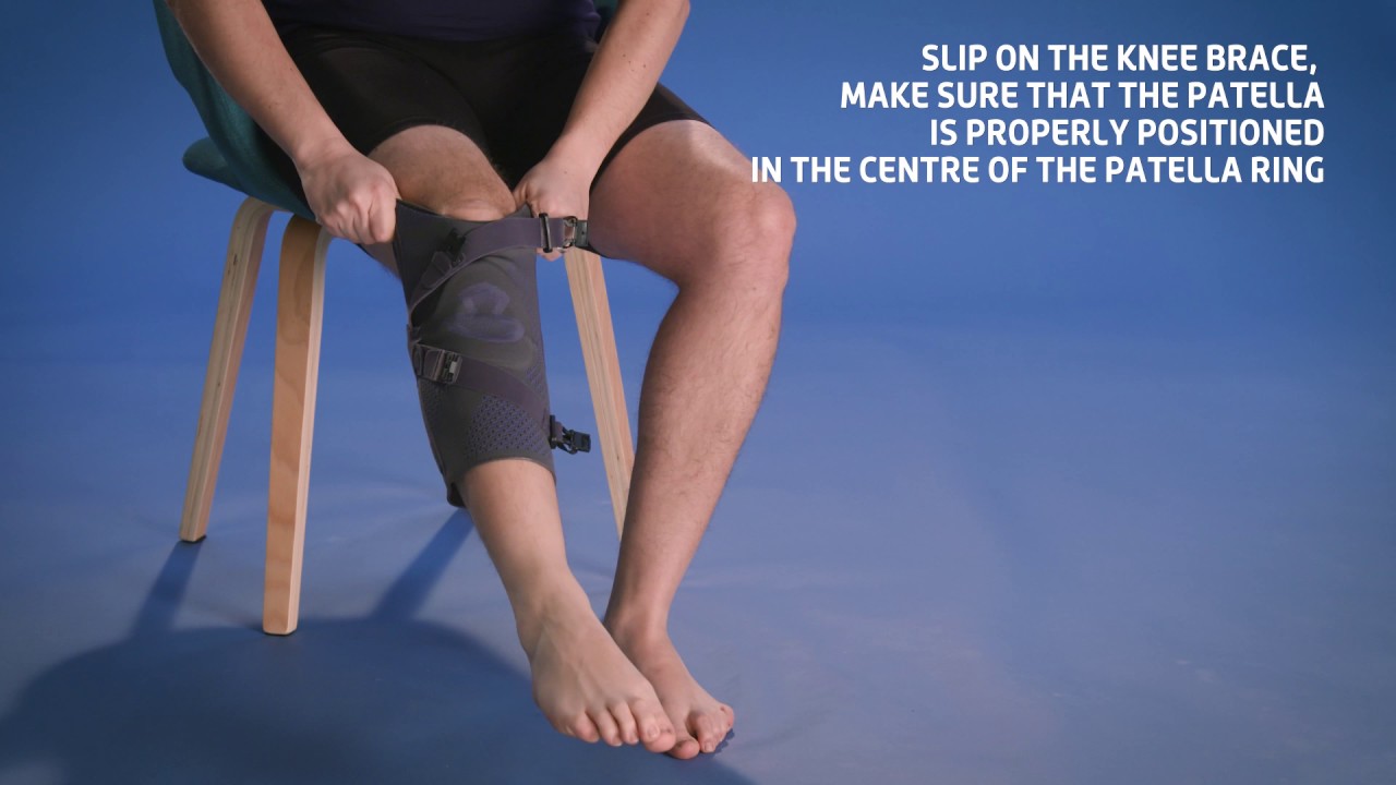 THUASNE Action Reliever Osteoarthritis knee brace Fitting Instructions
