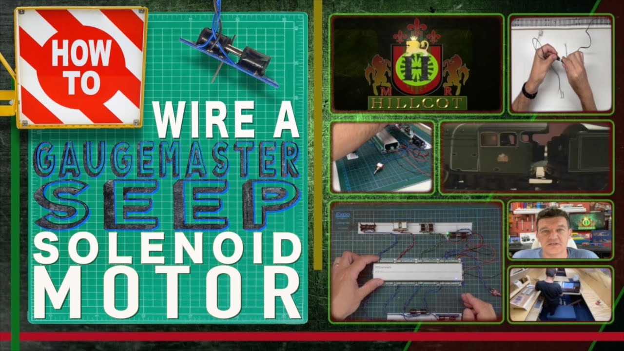 How to wire a Gaugemaster Solenoid Motor DC & DCC - Includes intro to DDC Concepts ADS-8SX