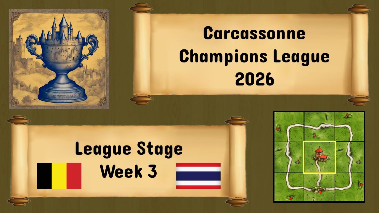 Carcassonne Champions League 2026 League Stage || FabianM_be  -  Pakshe