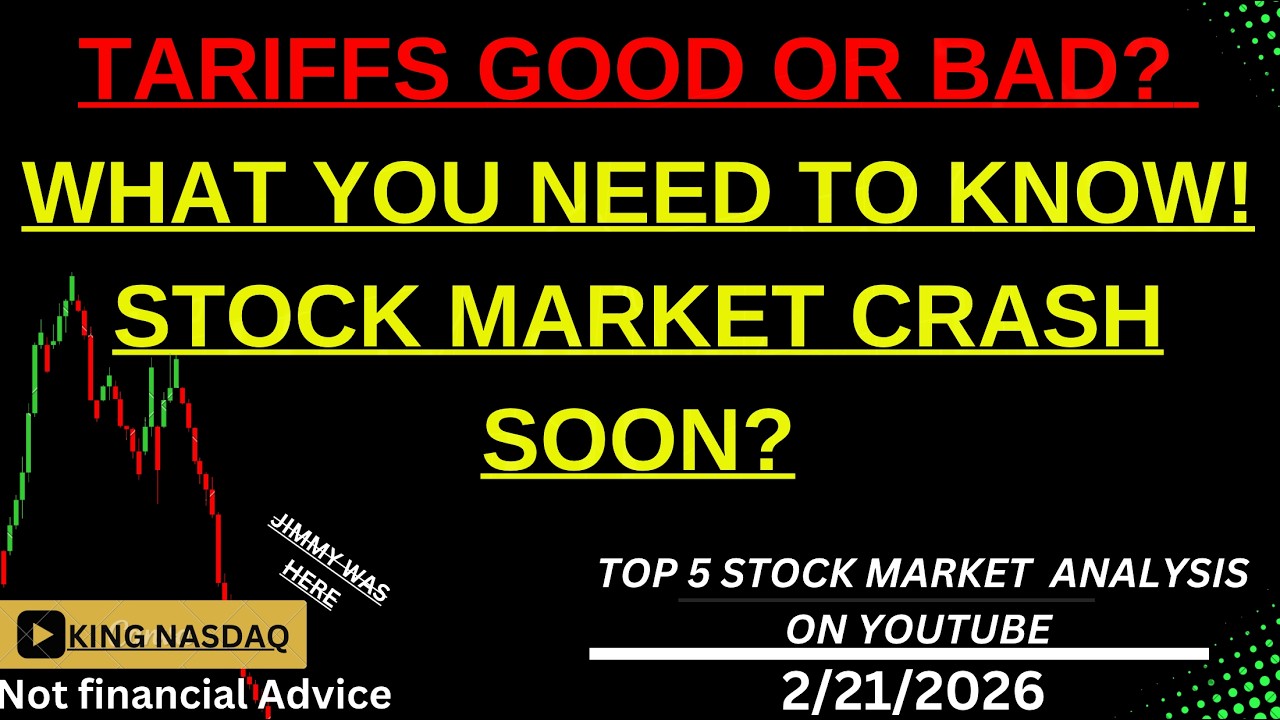 TARIFFS GOOD OR BAD? WHAT YOU NEED TO KNOW! STOCK MARKET CRASH SOON? #stockmarketcrash #daytrading