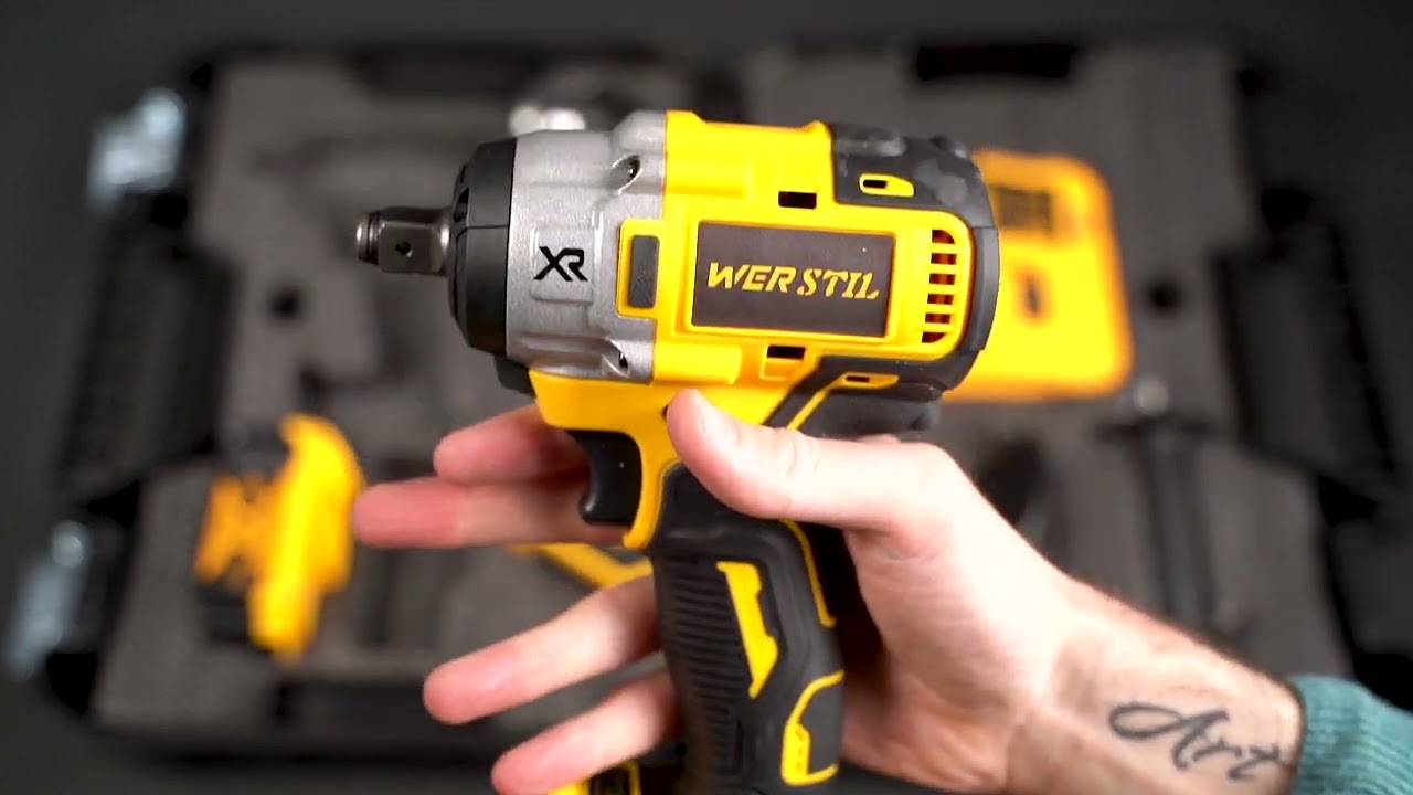 Trusa bormasina cu impact + flex Werstil 88V, 2 acumulatori 5.0 Ah